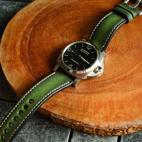 luminor panerai watch bands|aftermarket Panerai watch straps.